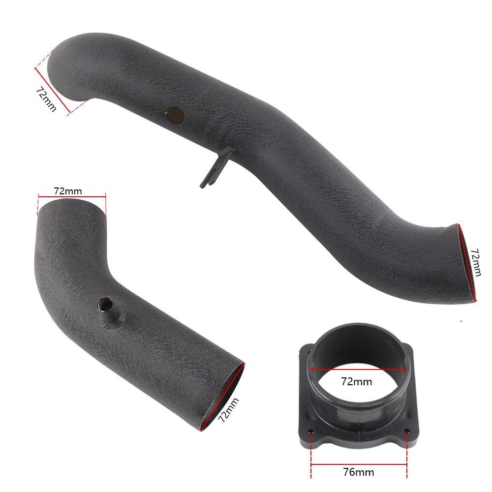 Black Air Intake Induction Pipe ＆ Heat Shield Filter for Nissan 350Z Infiniti G35 V35 Car Accessories