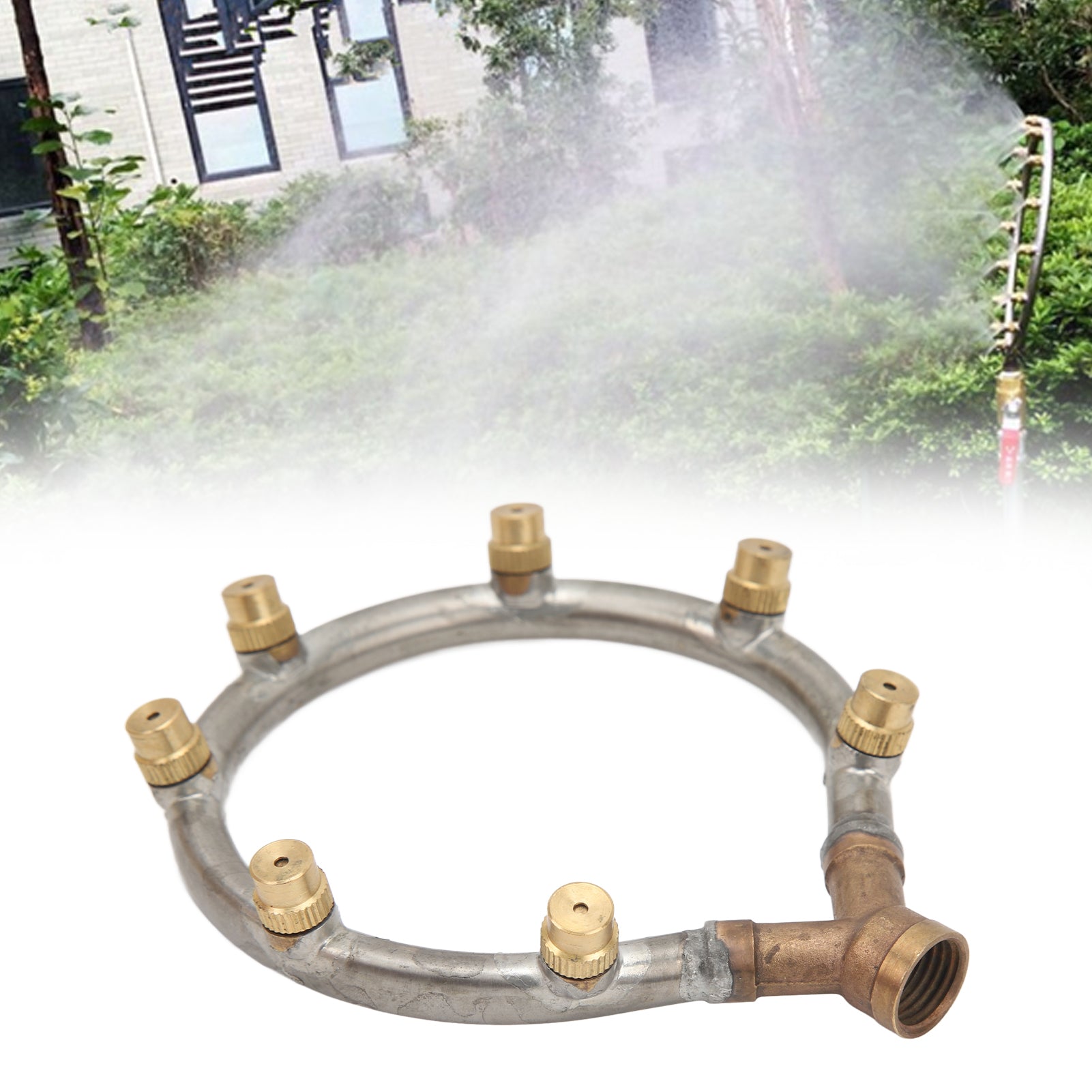 Multi-Head Mist Atomizing Nozzle G3/8 Female Thread for garden Irrigation - Versatile Sprayer for Agriculture