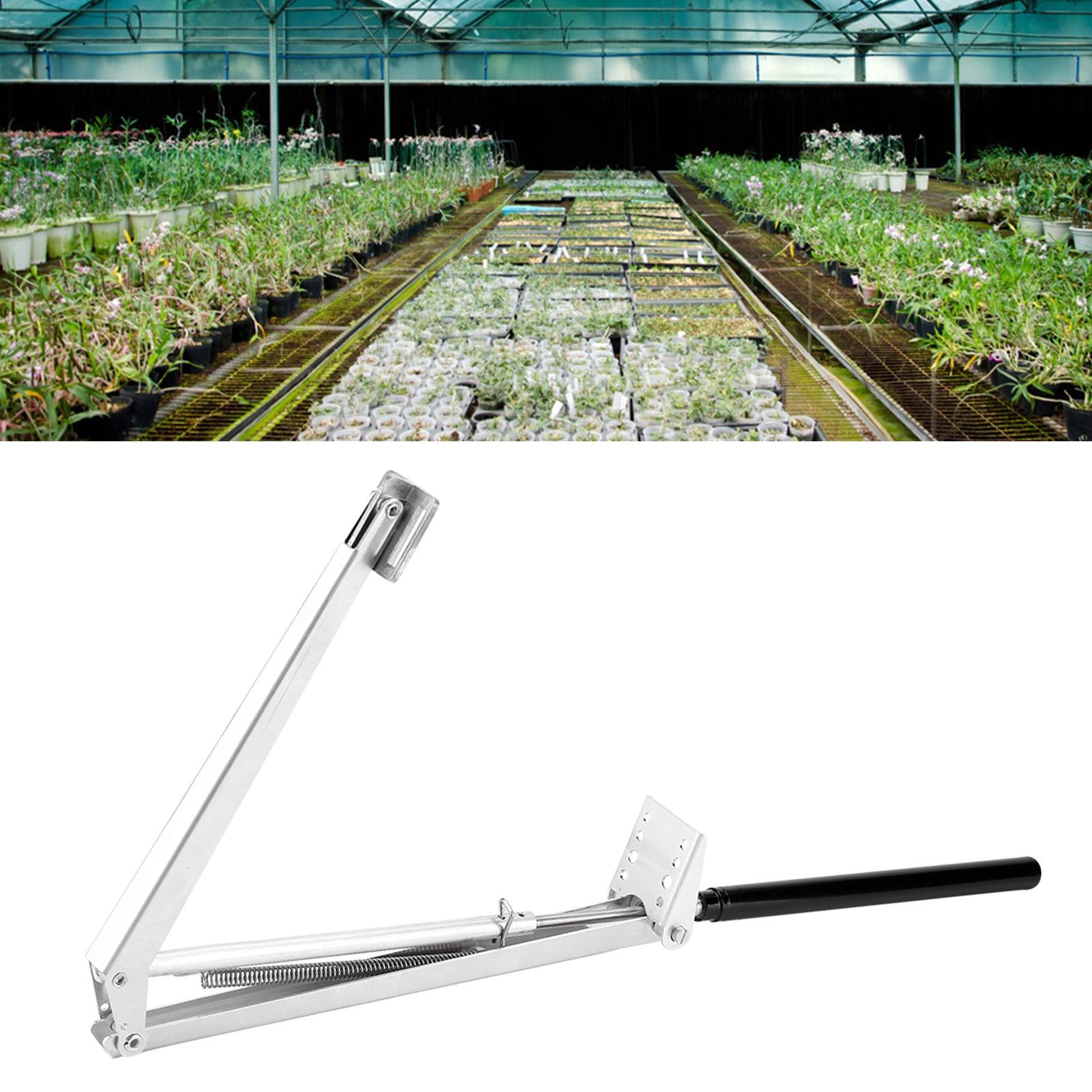 Automatic Solar Greenhouse Window Opener Vent - Heat Sensitive Roof Vent for Garden Supplies