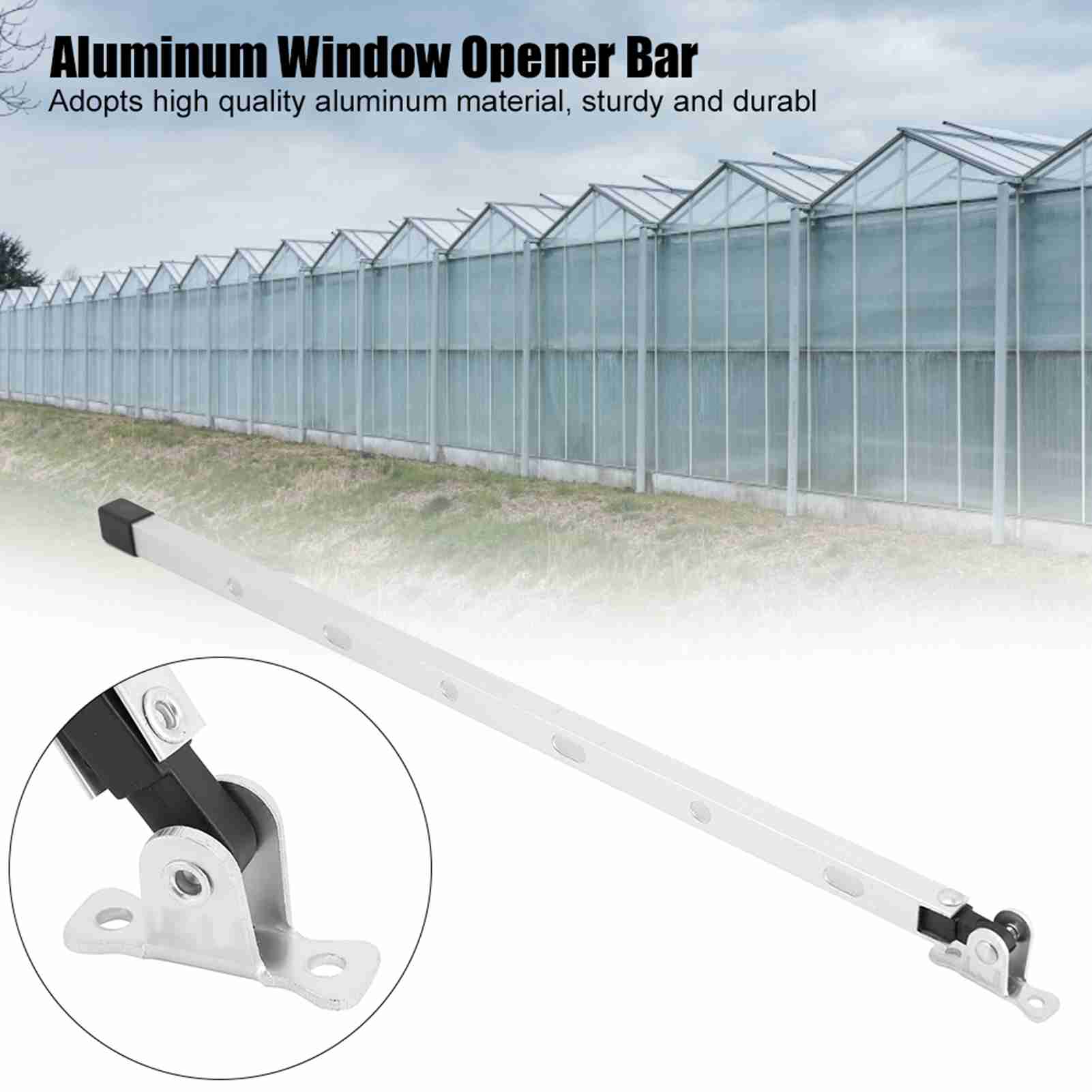 Manual Greenhouse Window Opener Kit - Roof Vent Stay Tool for garden Agriculture - Efficient Ventilation Solution