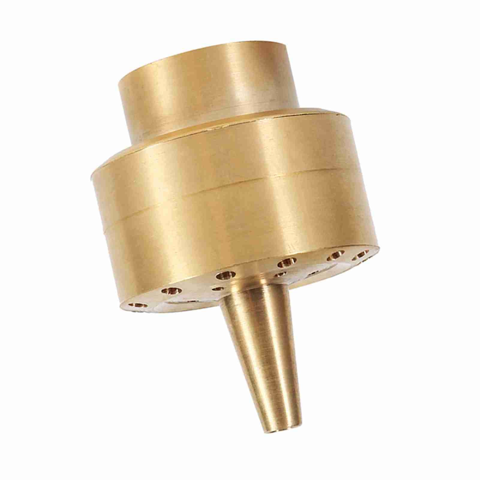 Brass Column Fireworks Fountain Nozzles Sprinkler Spray Head for 1/4 1/2 3/4 Garden Watering System