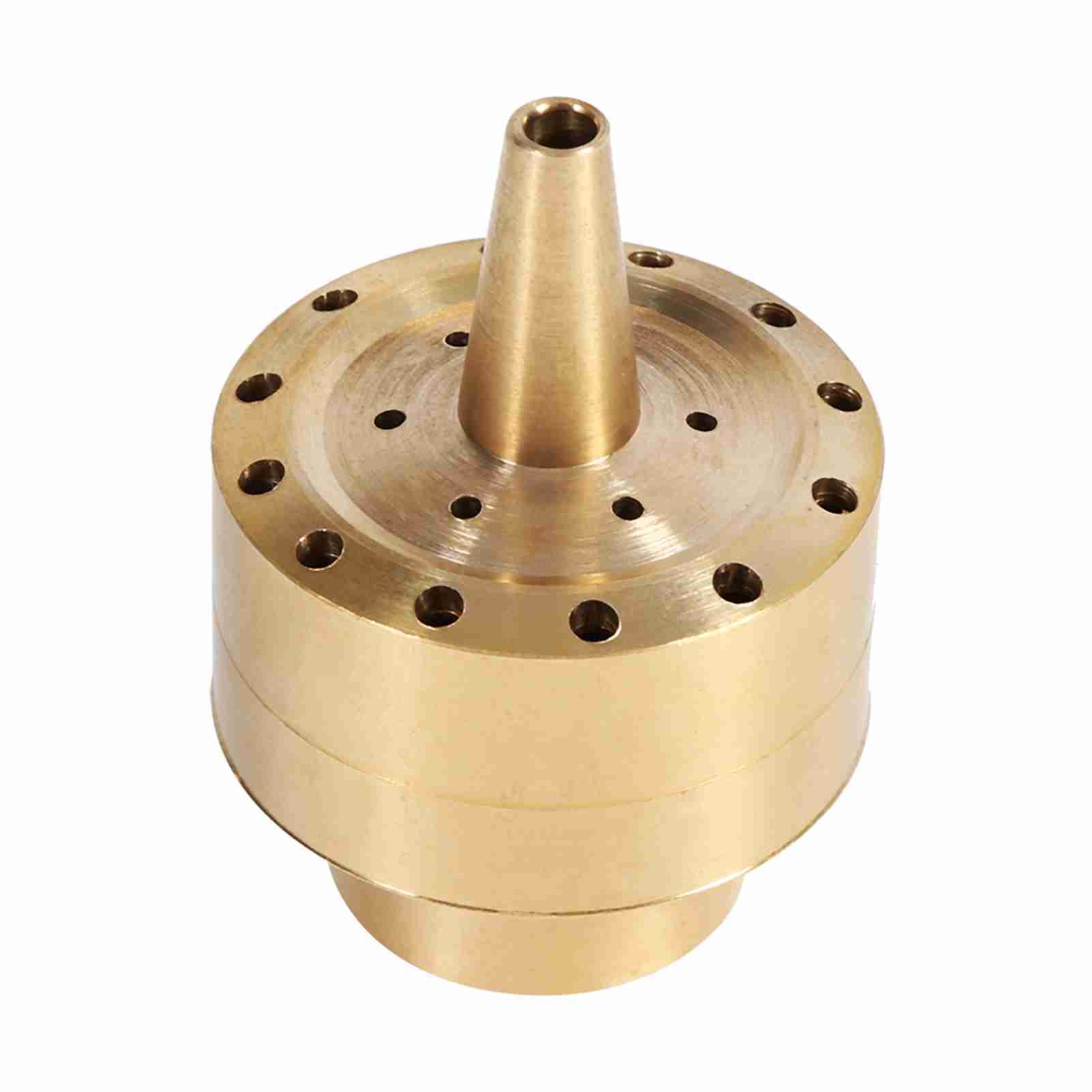 Brass Column Fireworks Fountain Nozzles Sprinkler Spray Head for 1/4 1/2 3/4 Garden Watering System