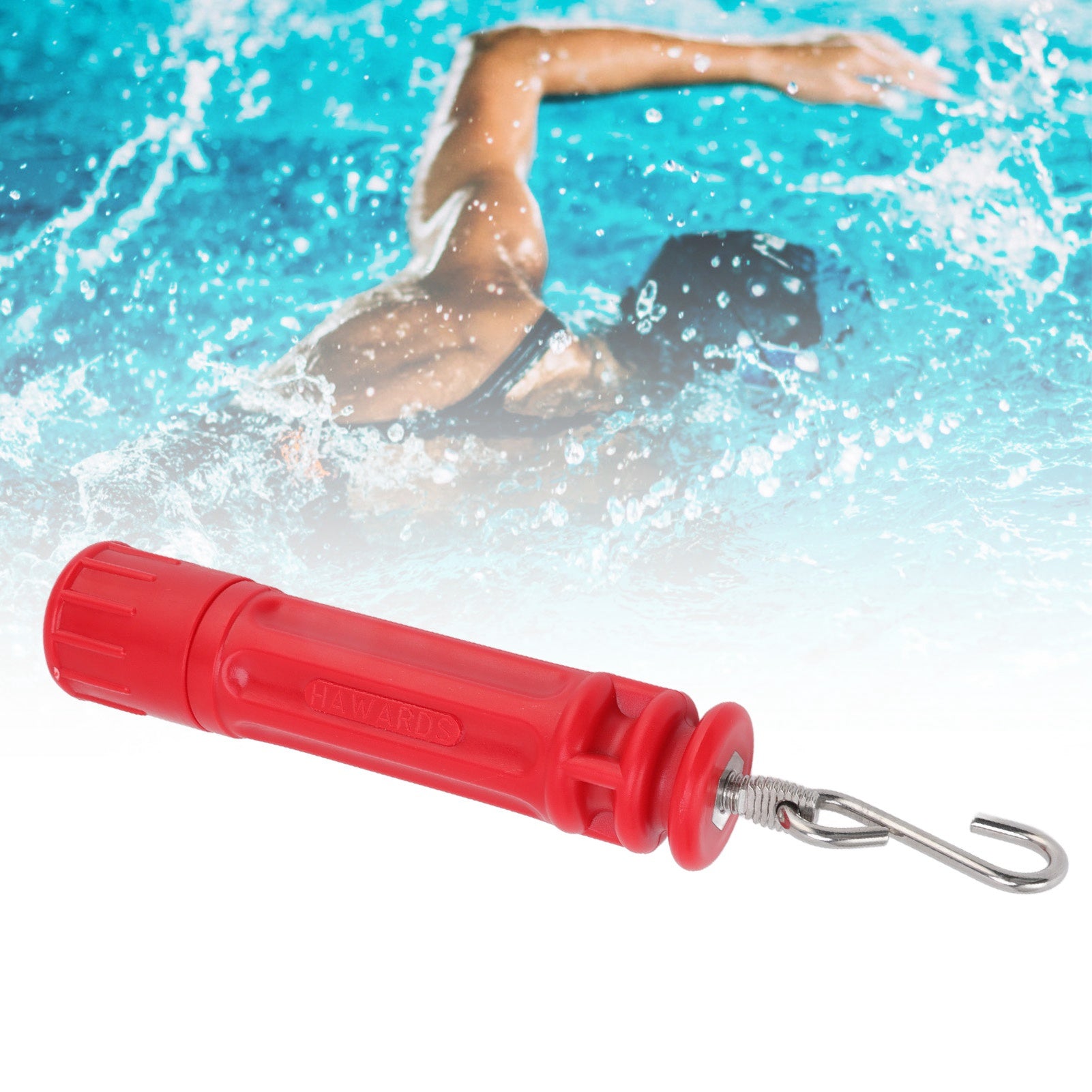 Compact Lane Rope Tightener - Scratch-Proof Line Tensioner for swimming Pools