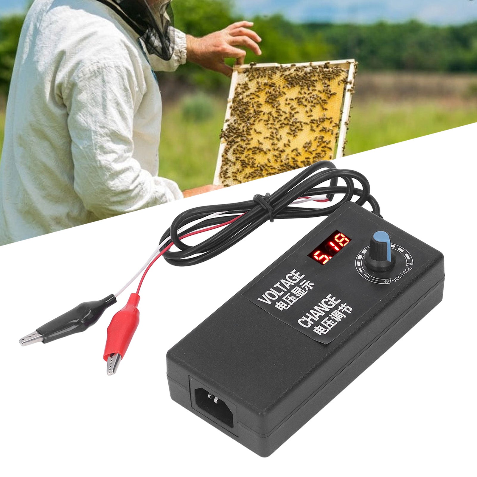 12V 5A Electric Beehive Heating Embedder Tool for Beekeeping | Apiculture Equipment & Installer Device