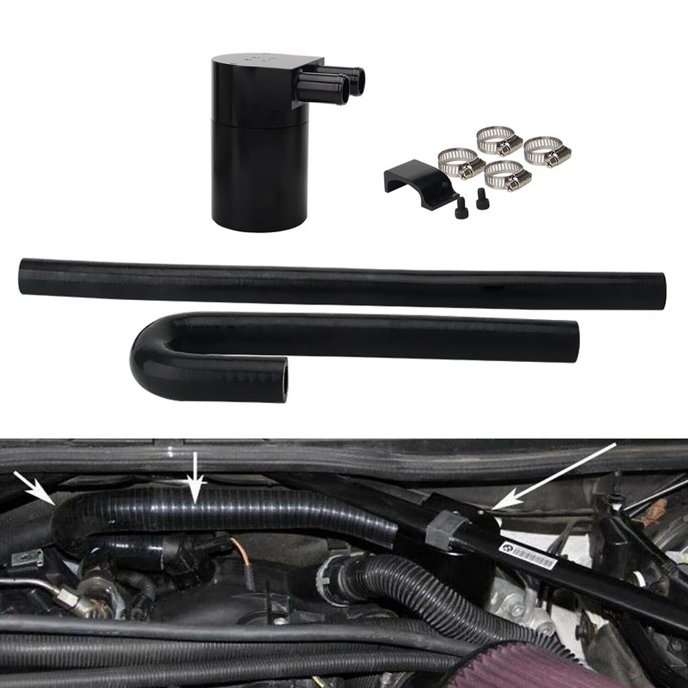 Oil Catch Can Reservoir Tank + Fuel Pipe for BMW N54 335i 135i E90 E92 E82 06-10