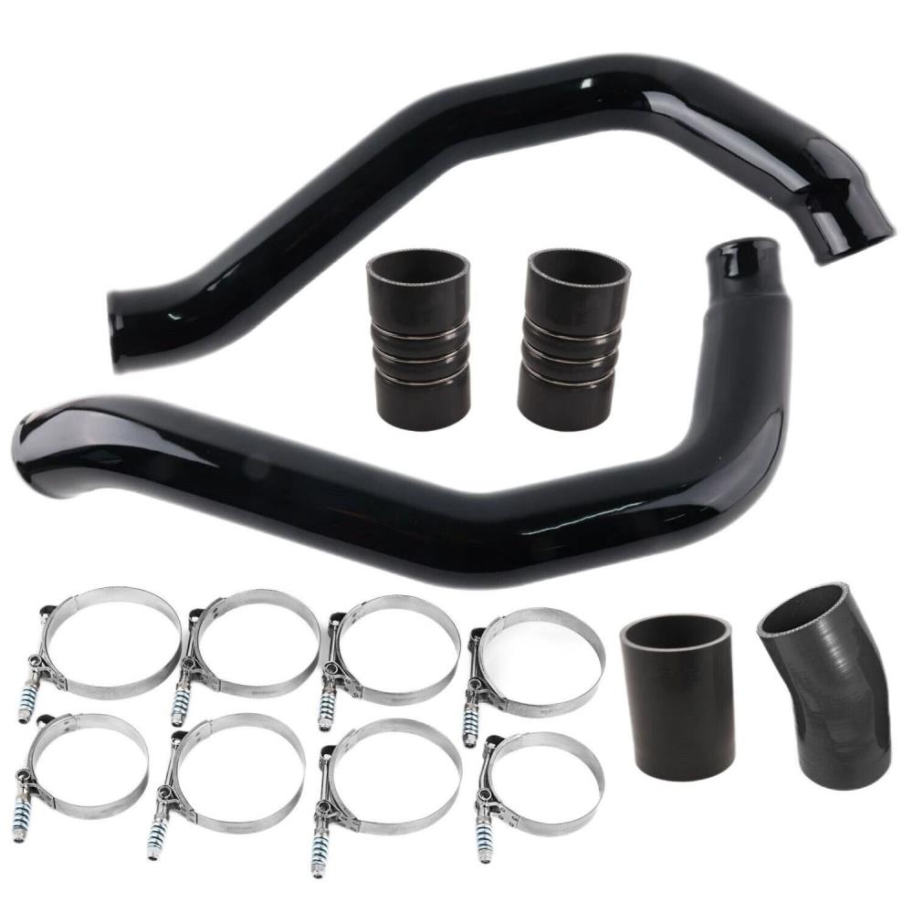 Black Turbo Intercooler Pipe for Ford F250 F350 6.0L Powerstroke Diesel 03-07