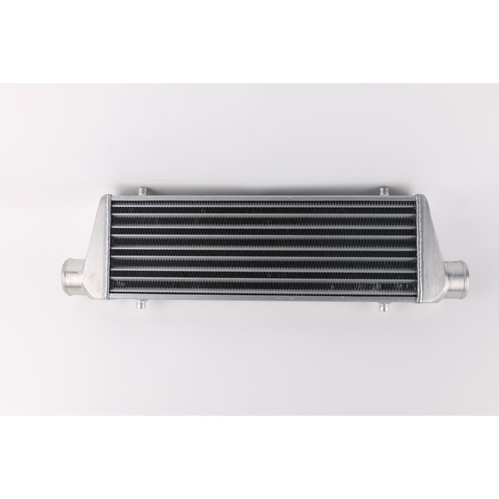 Universal Turbo Intercooler 450x180x65mm 2.5inch Aluminum Inlet Tube Fin Turbine Aluminum Pipe Piping Kit